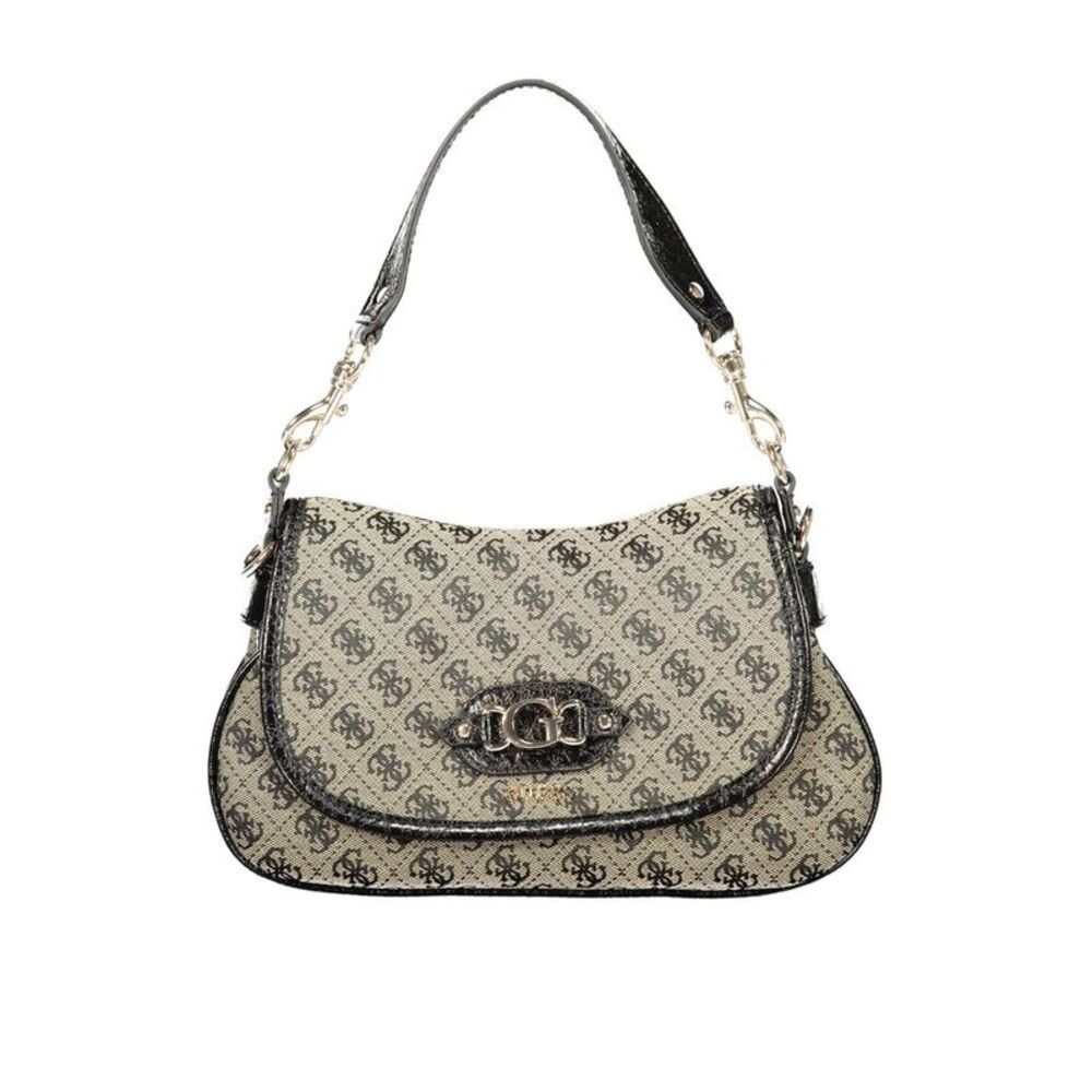 Guess Jeans Black Polyester Women's Handbag